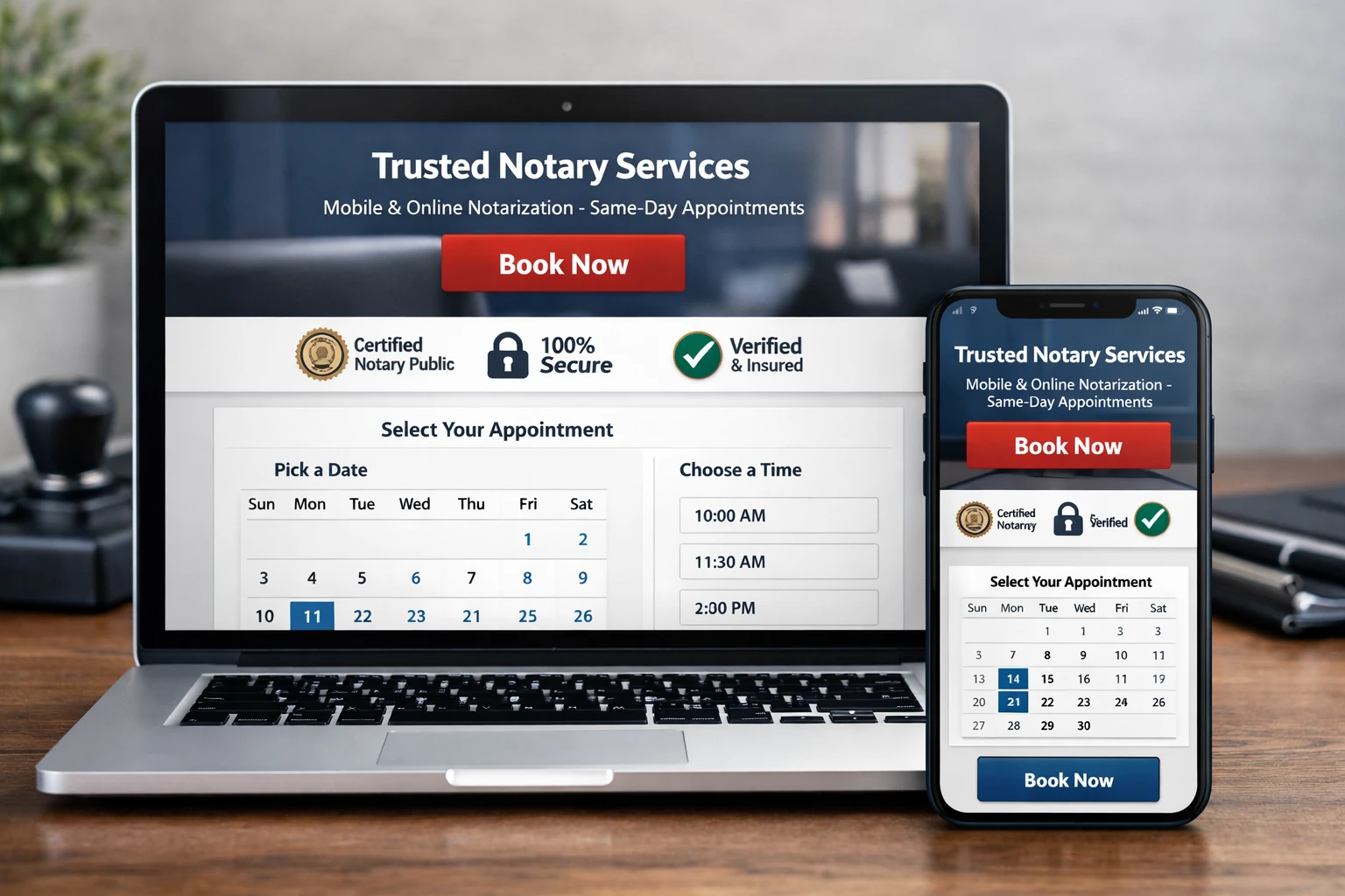 Notary Website
